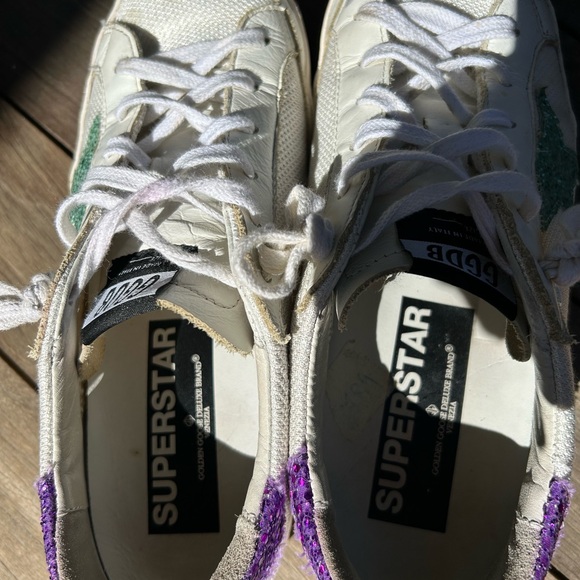 Golden Goose Mesh Superstars EUC Sz 40 - Picture 4 of 13